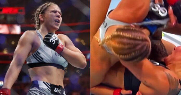Priscila Cachoeira Attempted To Expose Miranda Maverick's Breasts In UFC 291 Clash
